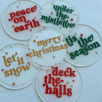 Pack of 6 - Christmas Ornaments